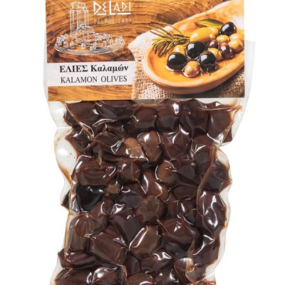 Ελιές Καλαμών συσκευασία  vacuum καθαρό 250gr