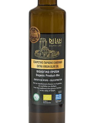 Έξτρα παρθένο ελαιόλαδο Deladi 0.5L - Βιολογικό